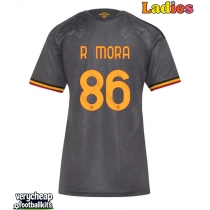 AS Roma Rodrigo Mora #86 Replica Third Shirt Ladies 2026-27 Short Sleeve
